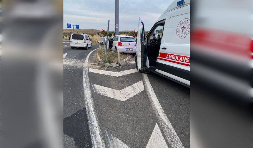 Mardin’de trafik kazası: 3 yaralı