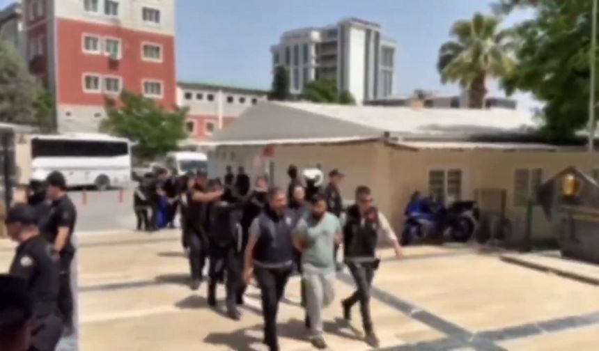 Ev ve iş yeri basan şebekeye operasyon; 9 tutuklama
