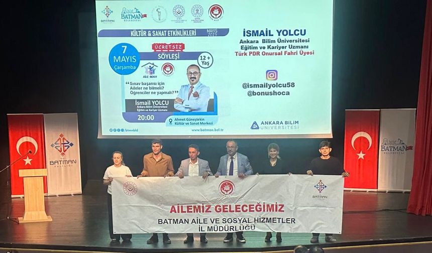 Batman’da Sınav Başarısının Anahtarları Anlattı