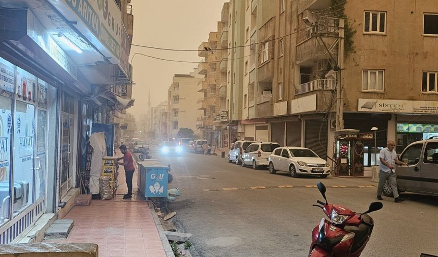 Mardin’de fırtına etkisini sürdürüyor: Ağaçlar devrildi, camlar kırıldı