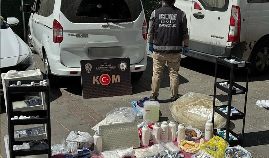 Sahte vücut geliştirme ilaçları ele geçirildi