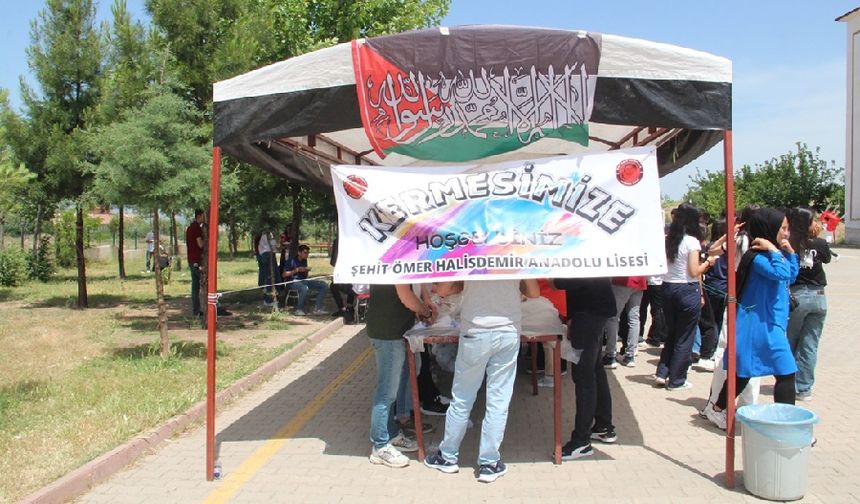 Batman'da 'Gazze İçin Bir Damla Umut' kermesine yoğun ilgi gösterildi