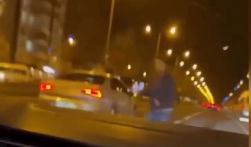 Otomobiliyle trafikte makas atan sürücüye 14 bin 413 TL ceza