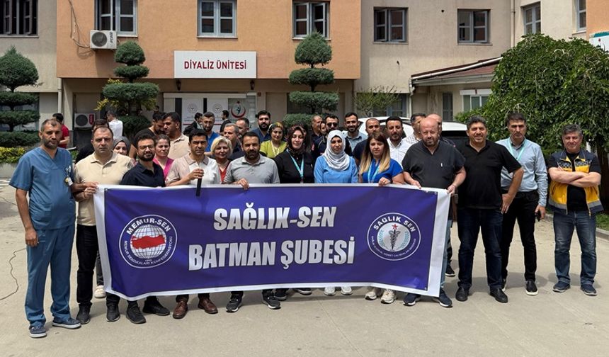 Batman Sağlık-Sen Şubesi; Ebe ve Hemşireler sağlık hizmetinin temel taşıdır