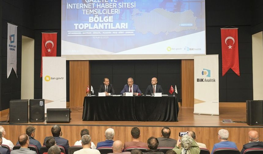 BİK Genel Müdürü Erkılıç; 'mesleğe yaraşır gazetecilik yapın'