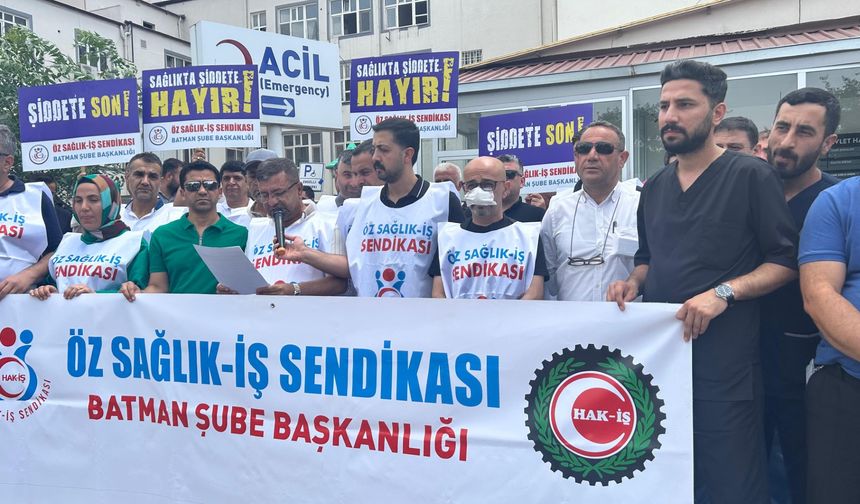 Hastanede Şiddet Var, Sessiz Kalamayız!