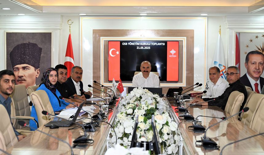 OSB Yönetim Kurulu Toplantısı Gerçekleştirildi