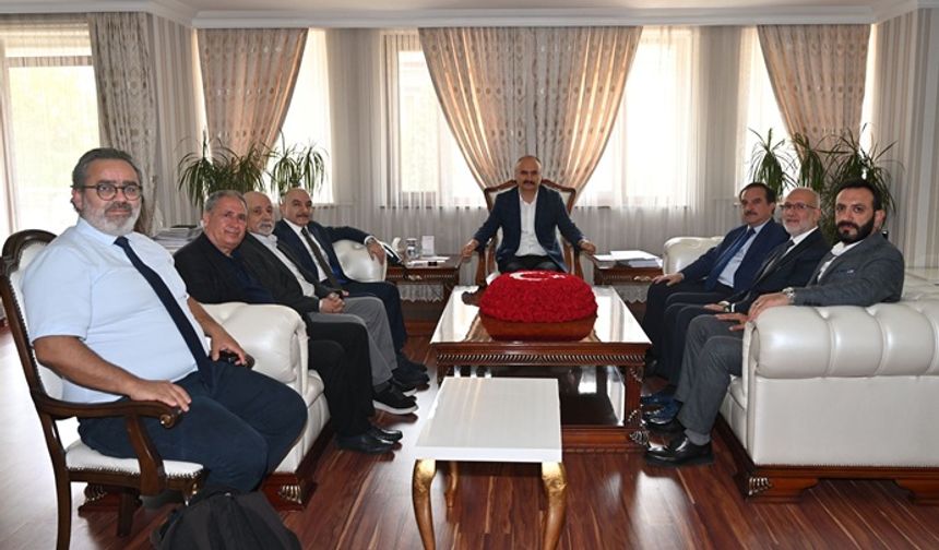 Cumhurbaşkanı Danışmanları Batman Valisini ziyaret etti