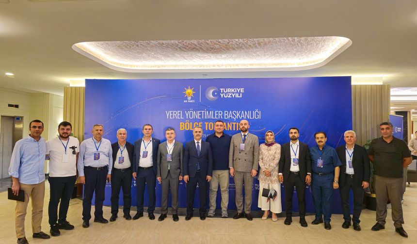 Ak Partili Başkanlar Bölge Toplantısı’nda