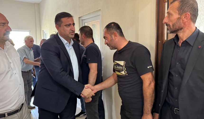 Ramanlı, ailelerin acısını paylaştı