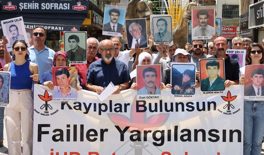 İHD, Çalık ve Sinan Fidan’ın Akıbetini Sordu