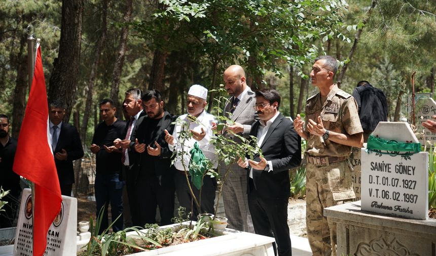 Şehit Ailelerine Bayramda Anlamlı Ziyaret