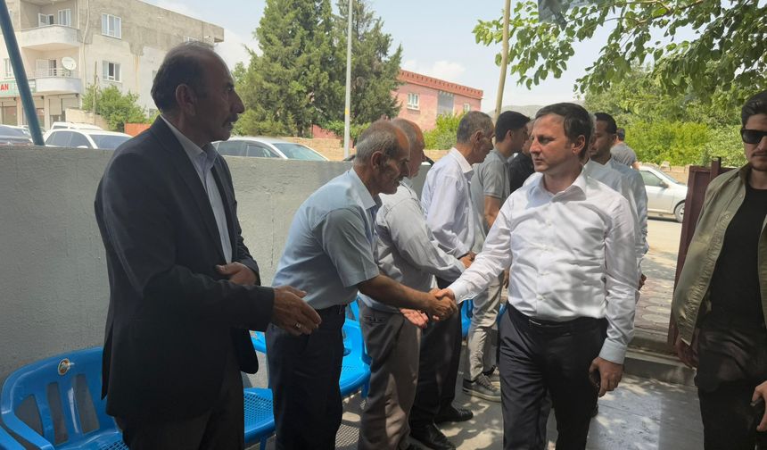 Kaymakam Güngör’den Anlamlı Taziye Ziyaretleri