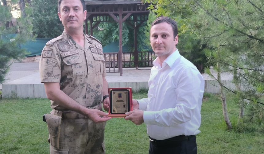 Kozluk’ta Jandarma Personeli İçin Veda Programı Düzenlendi