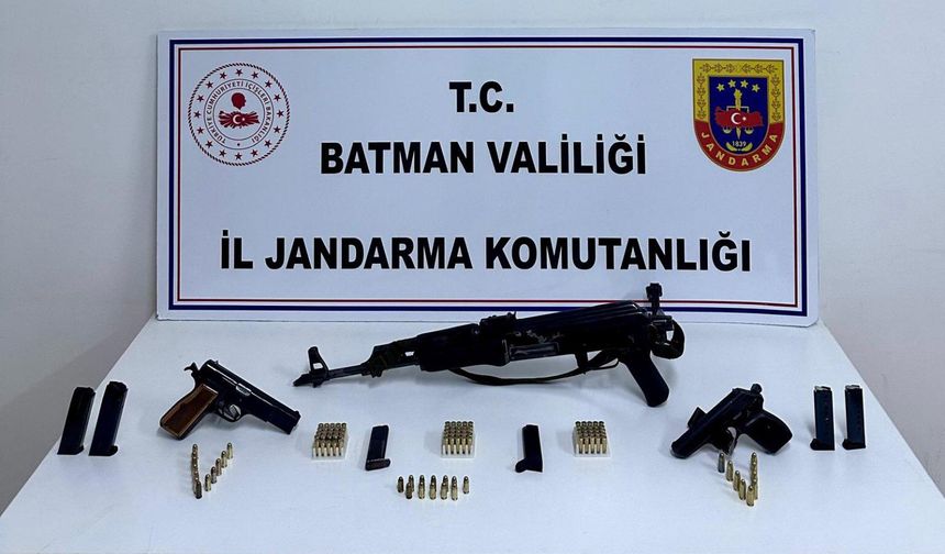 Batman’da Silah Cephaneliği Ortaya Çıktı