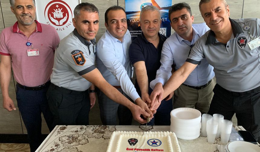 Batman Havalimanı'nda Güvenlik Görevlileri Günü Kutlandı