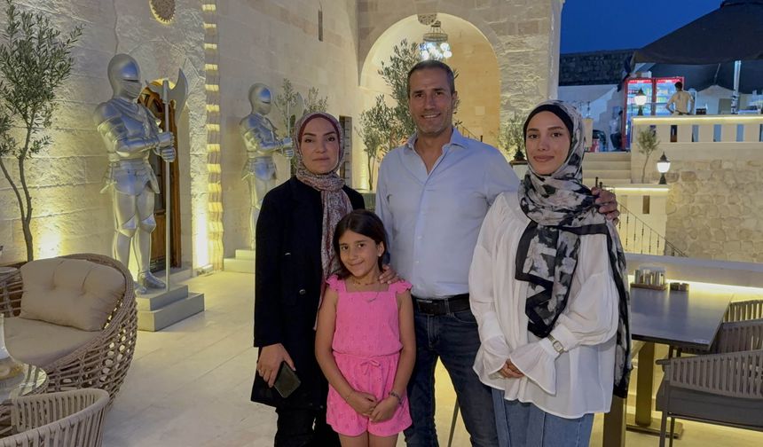 Almanya'dan dönüp, atalarından kalan konağı restore ettirdi