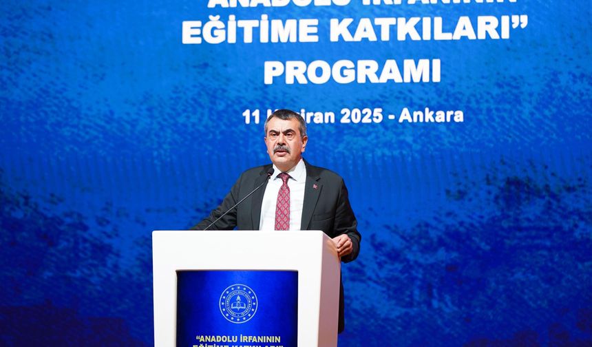Bakan Tekin: Değerlerine bağlı bir kuşak yetiştirmek istiyoruz