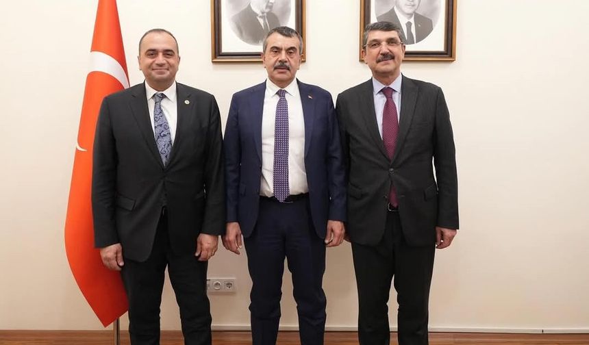Vekil Nasıroğlu’ndan Bakan Tekin’e Stratejik Ziyaret