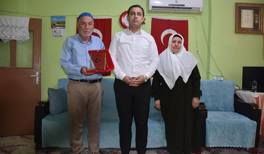 Kaymakam Şehit Ailelerinin Sorunlarını Dinledi