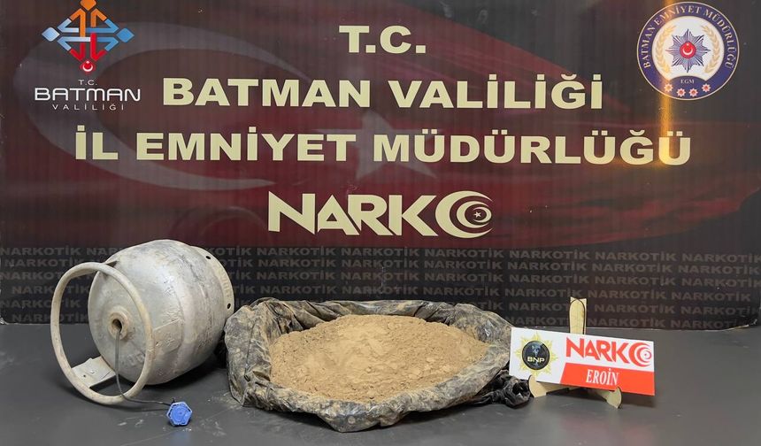 Batman'da 2 Kilo 900 Gram Eroinle Yakalanan Şüpheli Tutuklandı