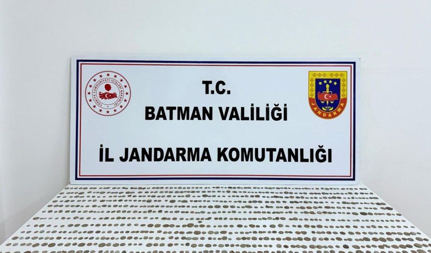 Batman'da bin 245 sikke ele geçirildi