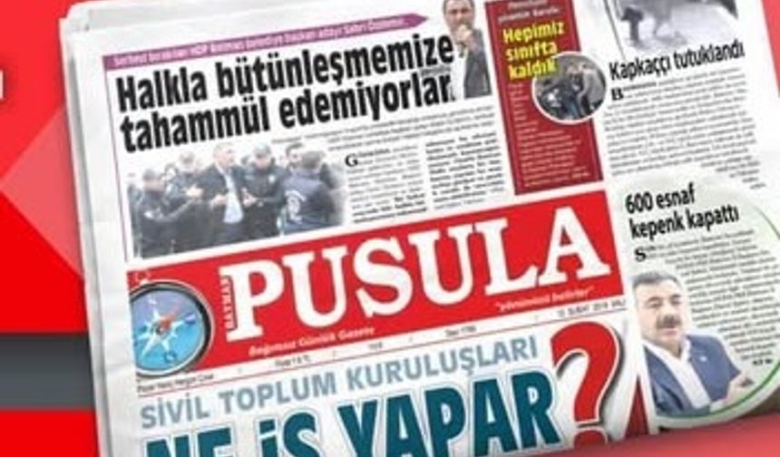Batman pusula gazetesi 16. Yılında dik duruşunu sürdürüyor
