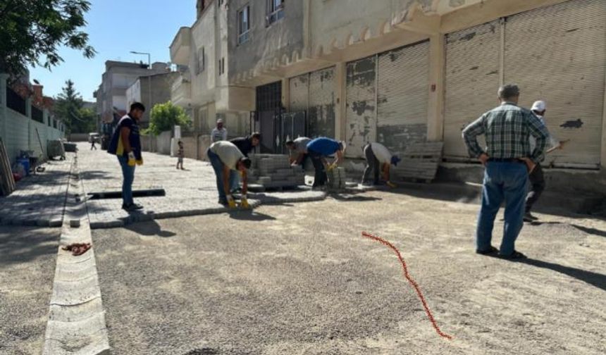 Huzur Mahallesi’nde Yol Serim Çalışması Tamamlandı