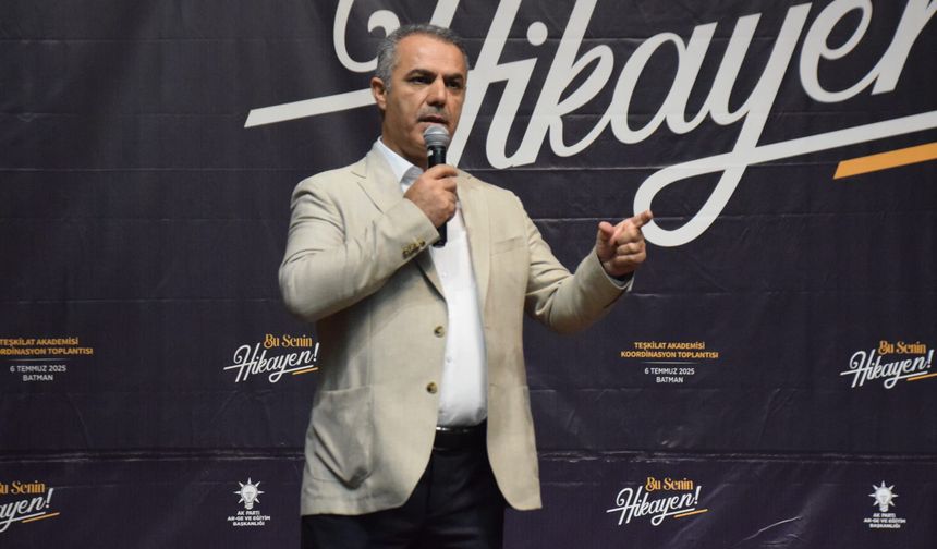 AK Parti Batman Teşkilatı Eğitim Programında Buluştu
