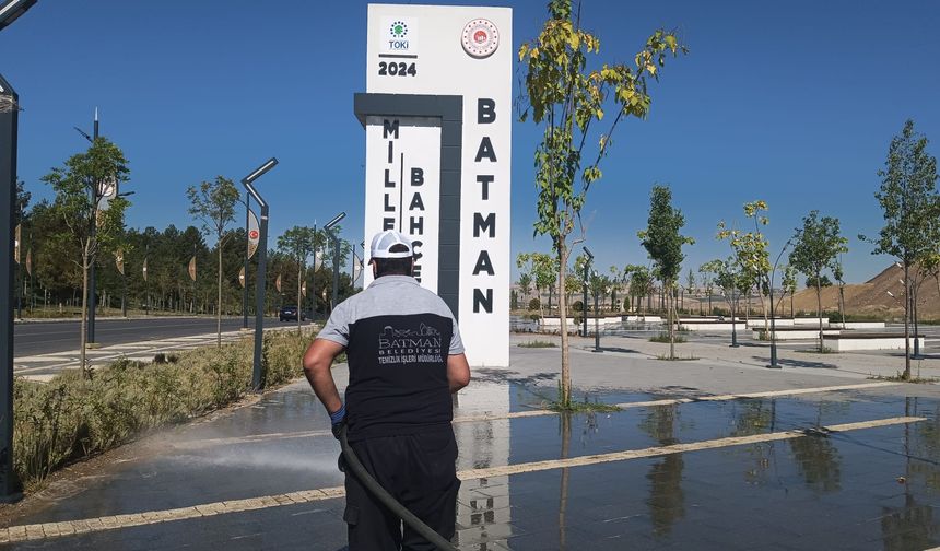 Esentepe millet bahçesi baştan sona pırıl pırıl