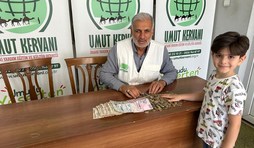6 Yaşındaki Metin Akülü Araba Hayalini Gazze İçin Feda Etti
