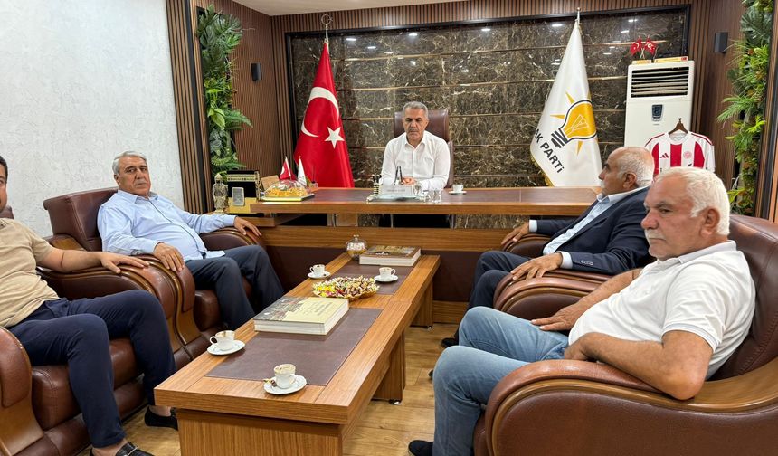 Toprak ve Ekolojik Hayatı Koruma Derneği’nden AK Parti İl Başkanlığı’na Ziyaret