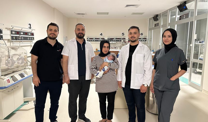 27 Haftalık Doğan Sevda Bebek, 60 Günlük Hayat Savaşını Kazandı
