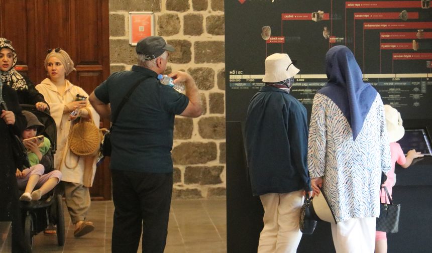 Diyarbakır’da 100 bine yakın eser bulunan müzeyi 6 ayda 141 bin kişi ziyaret etti