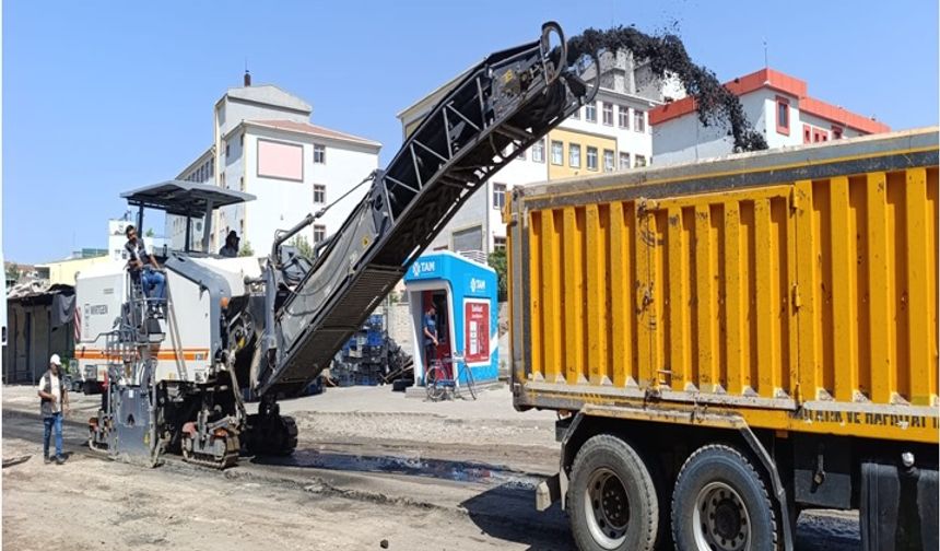 Batman'da Dev Asfalt Operasyonu