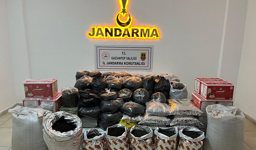 Gümrük kaçağı çaya el konuldu