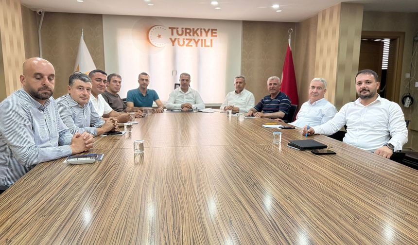 AK Parti Batman İl Başkanlığı Yerel Gündem Toplantısı Gerçekleştirildi