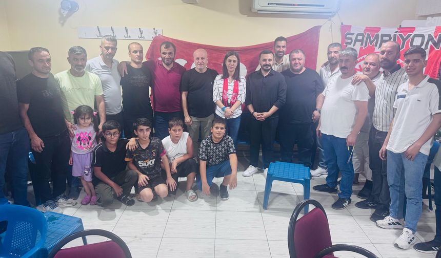 DEM Parti’den Petrolspor Taraftarlarına Anlamlı Ziyaret