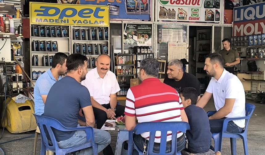 Vali Canalp’tan Esnaf Çıkarması: Talepleri Yerinde Dinledi