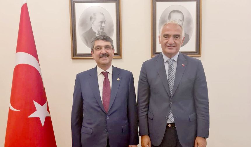 Milletvekili Nasıroğlu’ndan Kültür ve Turizm Bakanı Ersoy’a Ziyaret