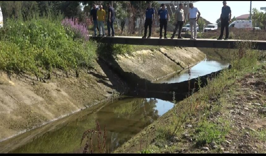 Sulama kanalında kadın cesedi bulundu