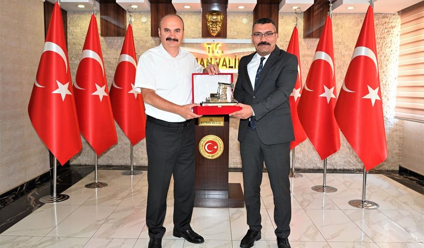 Cumhuriyet Başsavcısı Şahingöz’den Valiye Veda Ziyareti