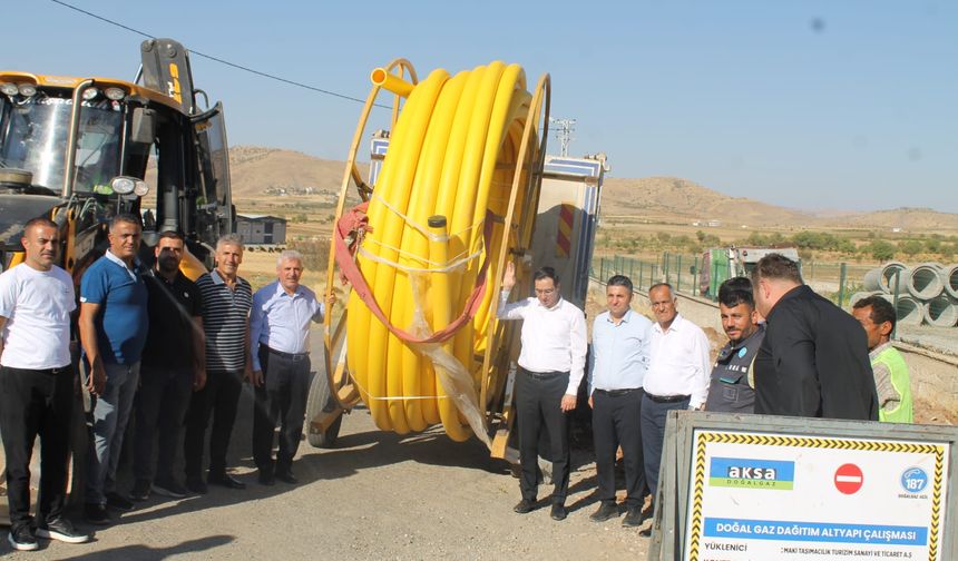 GERCÜŞ, BU KIŞ DOĞALGAZA KAVUŞUYOR