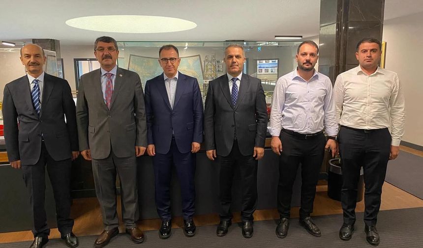 NASIROĞLU’NDAN TPAO GENEL MÜDÜRÜNE ZİYARET