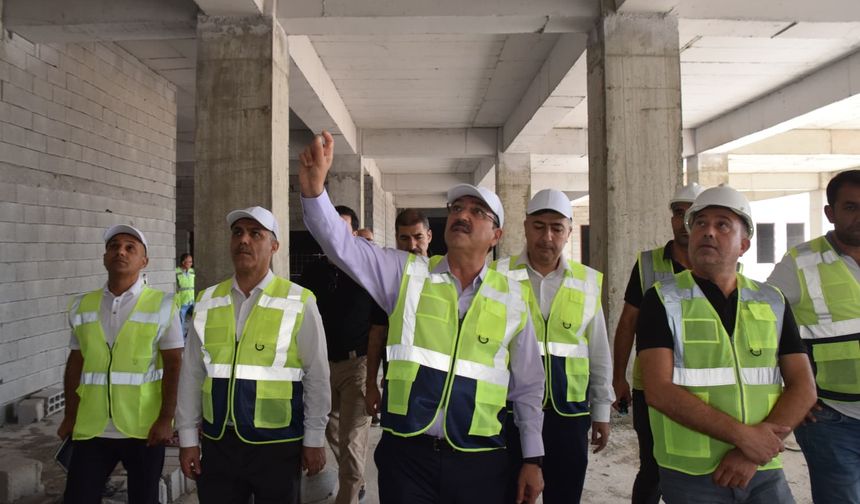 Yeni Devlet Hastanesinde Fiziki İlerleme %70’e Ulaştı