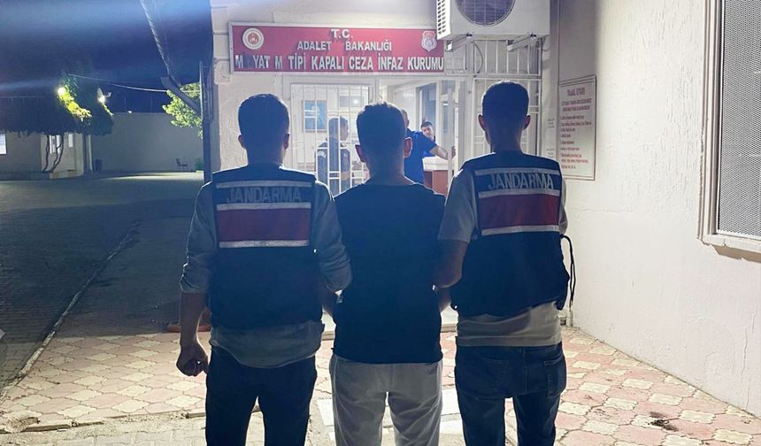 FİRARİ HÜKÜMLÜ GERCÜŞ’TE YAKALANDI