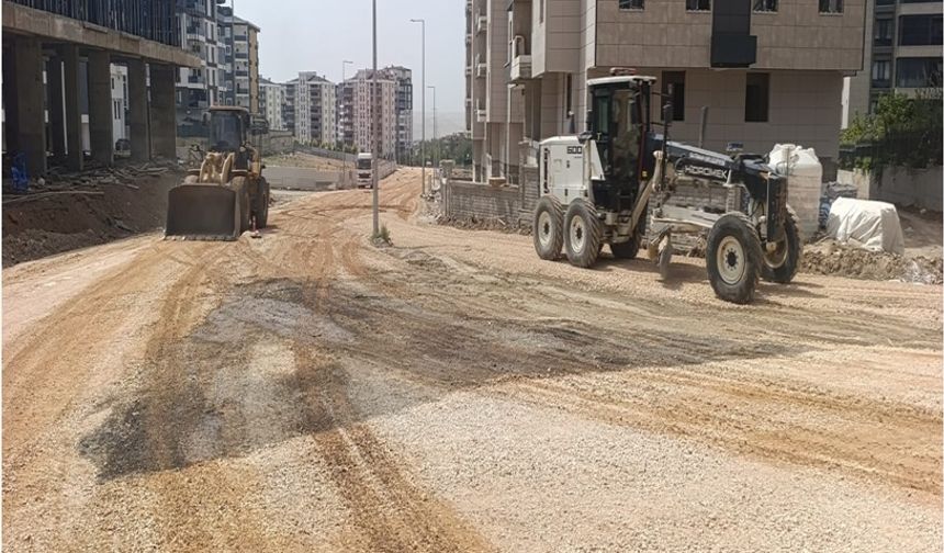 Çamlıtepe’de Yeni Alternatif Yol Çalışmaları devam ediyor