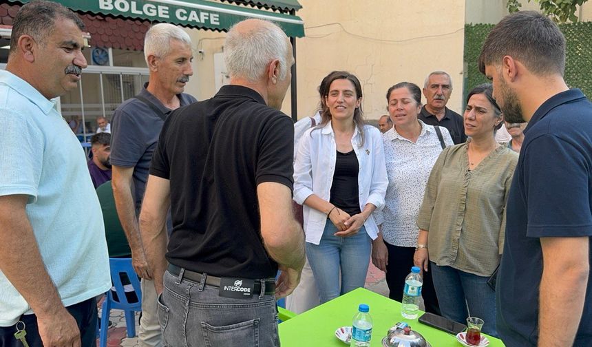 DEM Parti Heyetinden Bölge Hastanesi Ziyareti