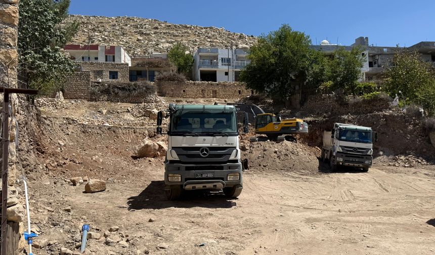 Gökçepınar Köyünde Taziye Evi İçin Temel Atıldı