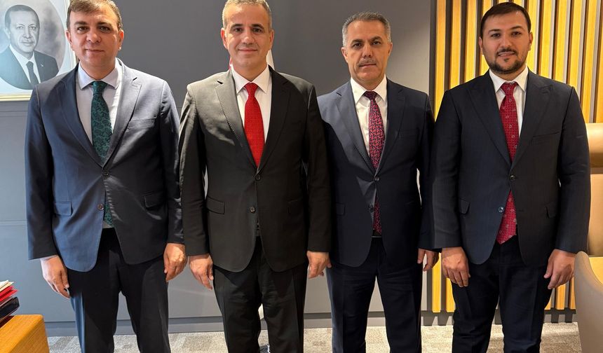 İl Başkanı Şansi’den İletişim Başkan Yardımcısı Pirinççi’ye Ziyaret